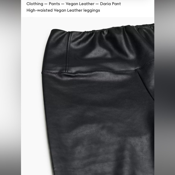 aritzia leather legging/pants - Picture 2 of 7